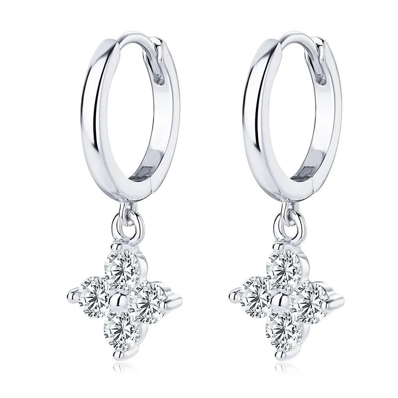 A`URA Moissanite Drop Earrings - 1.16 CT