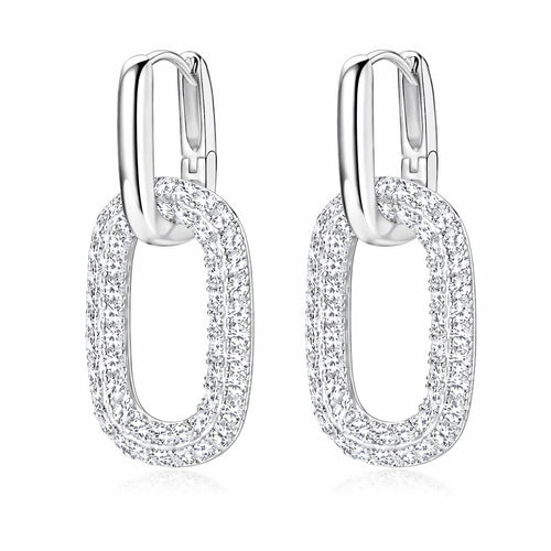 A`URA Infinite link Earrings- 2.16 CT