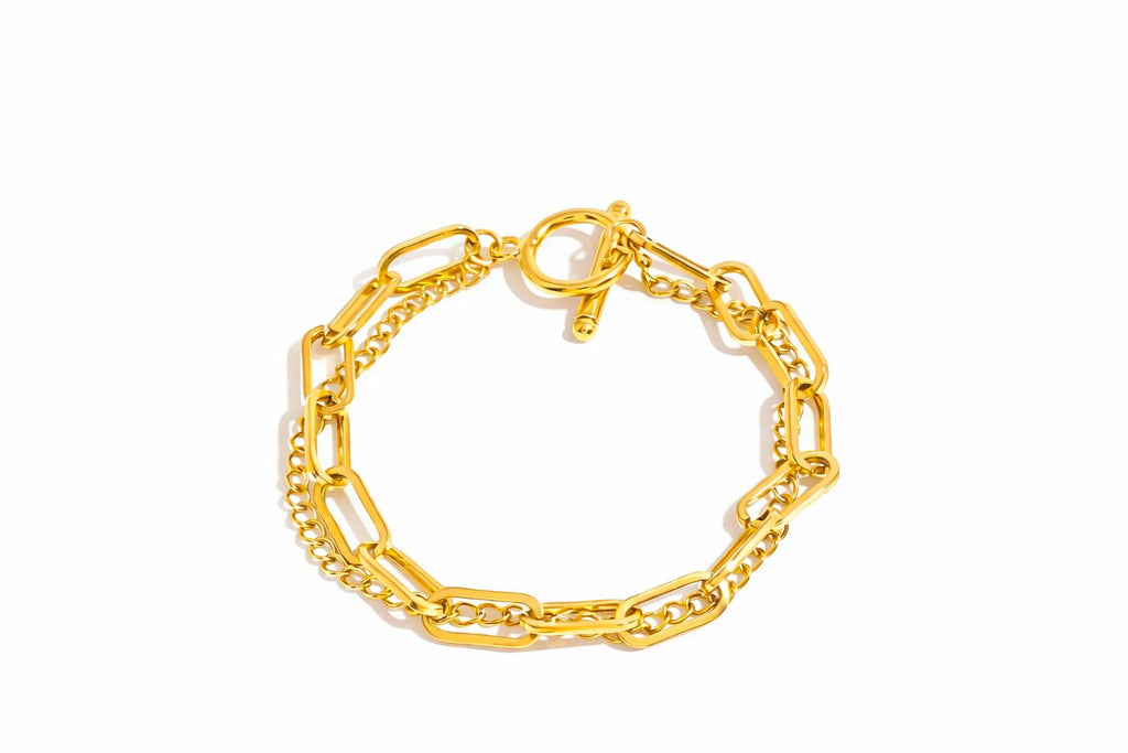 A`URA 18K Gold Bracelet