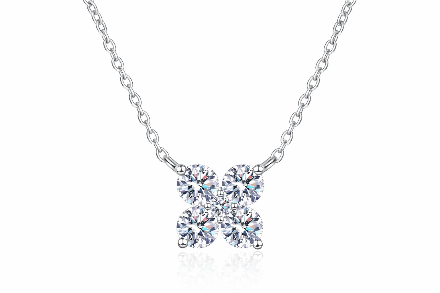 A`URA Moissanite Pendant - 1.26 CT