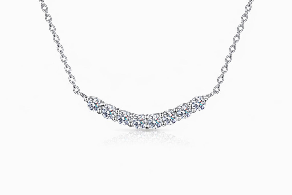 A`URA Moissanite Necklace-1.4 CT
