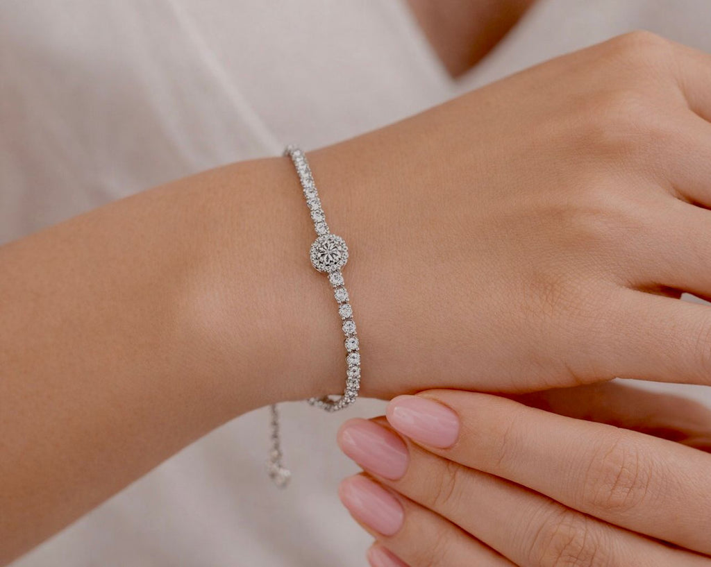 A’URA Moissanite Tennis Bracelet
