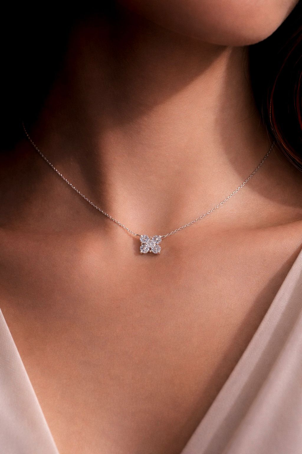 A`URA Moissanite Pendant - 1.26 CT